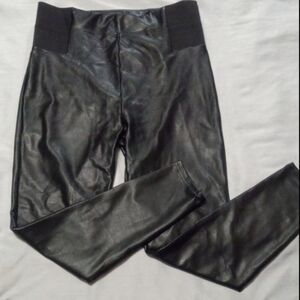 A New Day Black Faux Leather Leggings